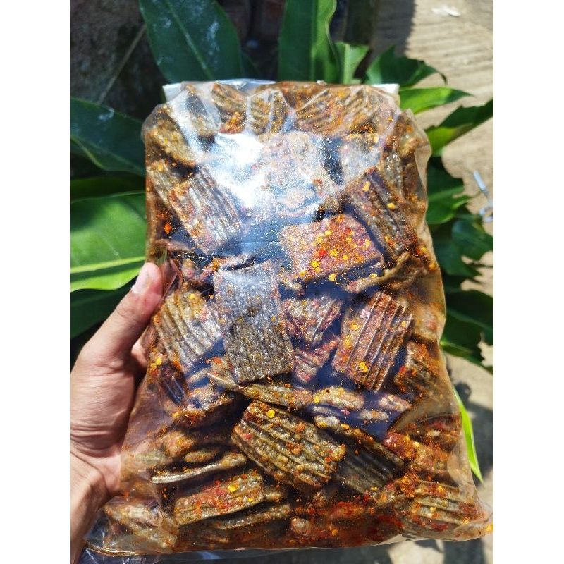 

Seblak krupuk jengkol extra pedas daun jeruk isi 250gram