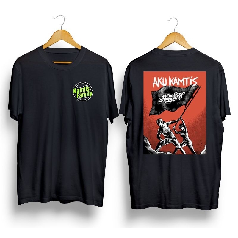 KAOS DISTRO PRIA ENDANK SOEKAMTI - AKU KAMTIS Kaos Band Kaos Musik Kaos Endank soekamti Original Dis