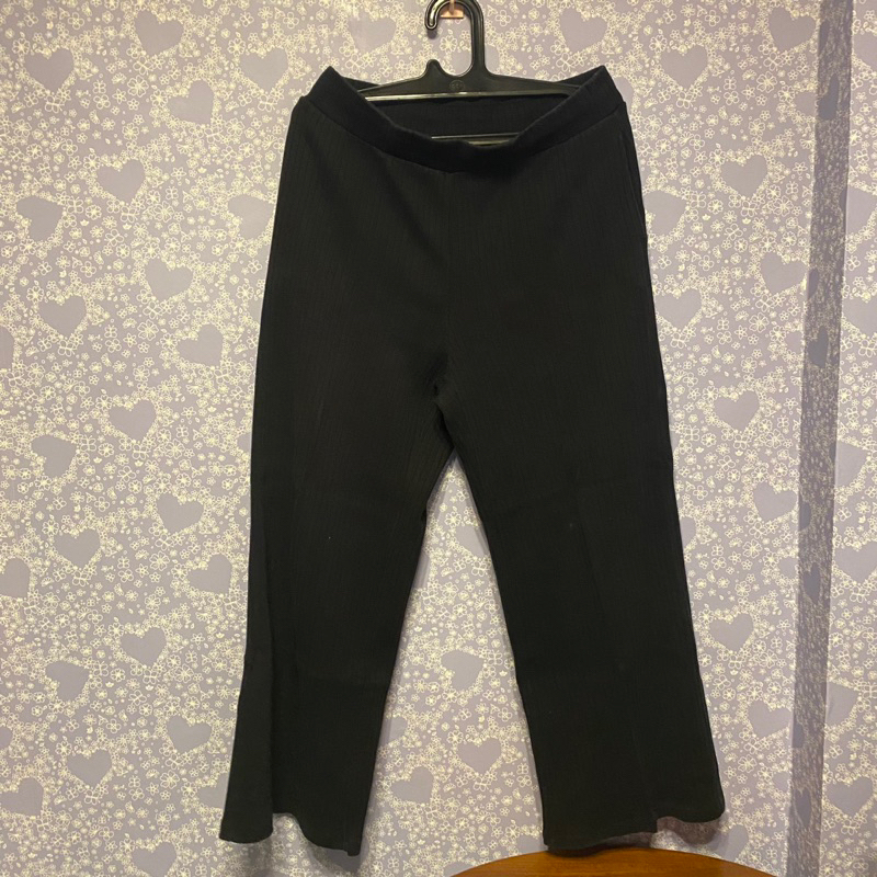 Kulot Uniqlo Knit Hitam