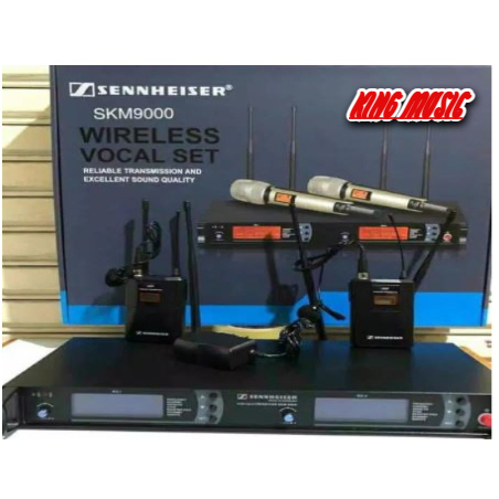 mic wireless sennheiser SKM9000 skm 9000 mic clip on