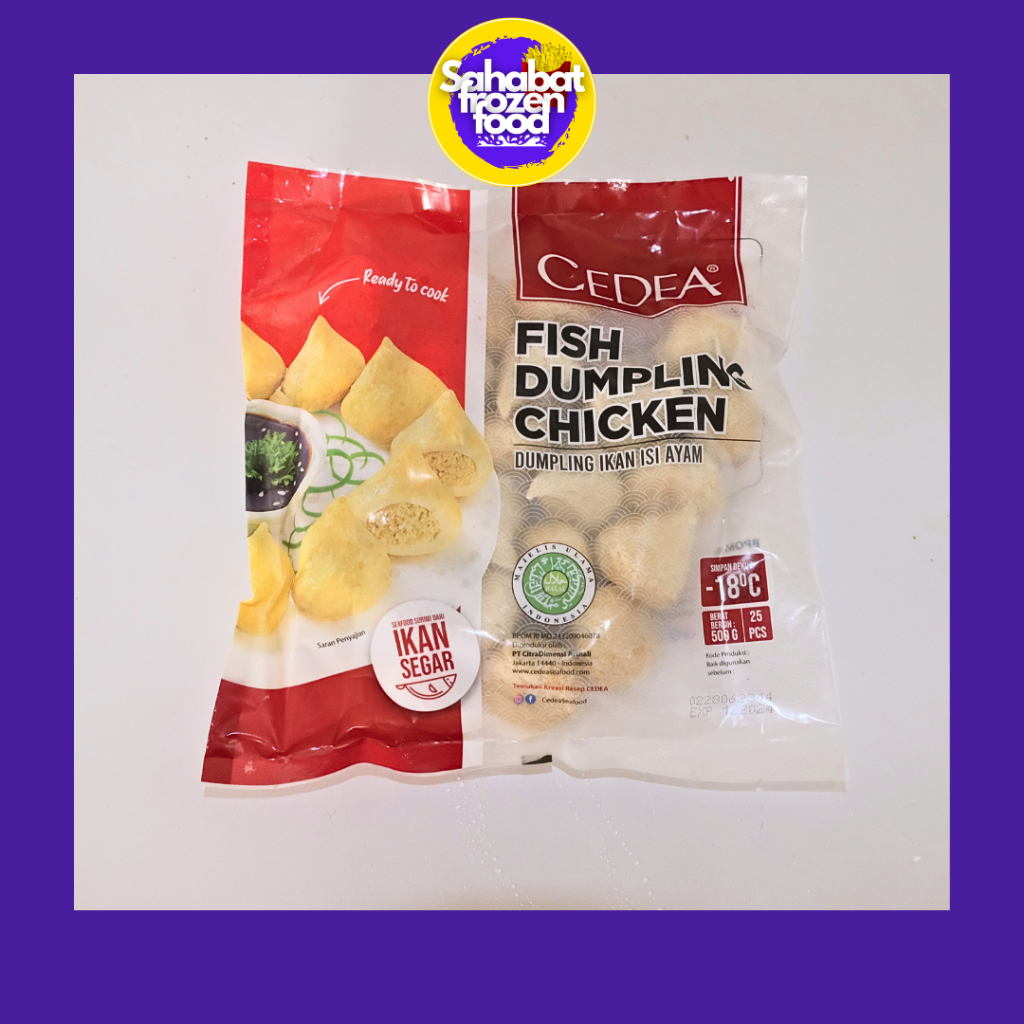 

Cedea Fish Dumpling Chicken 500gr (Dimsum Frozen)