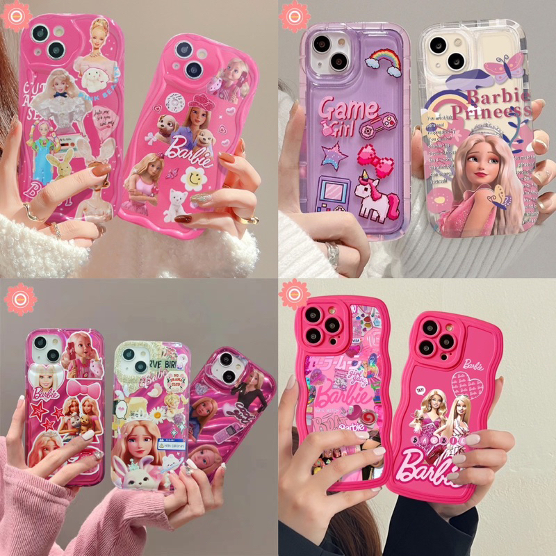 barbie case softcase untuk iphone oppo vivo samsung xiaomi infinix huawei