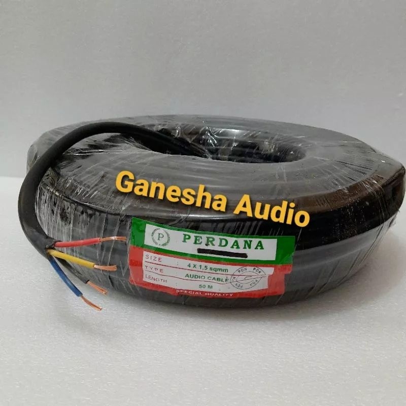 KABEL SPEAKER 4X1.5 MERK PERDANA