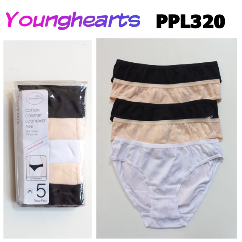 PPL320 panty pack younghearts katun mini  M
