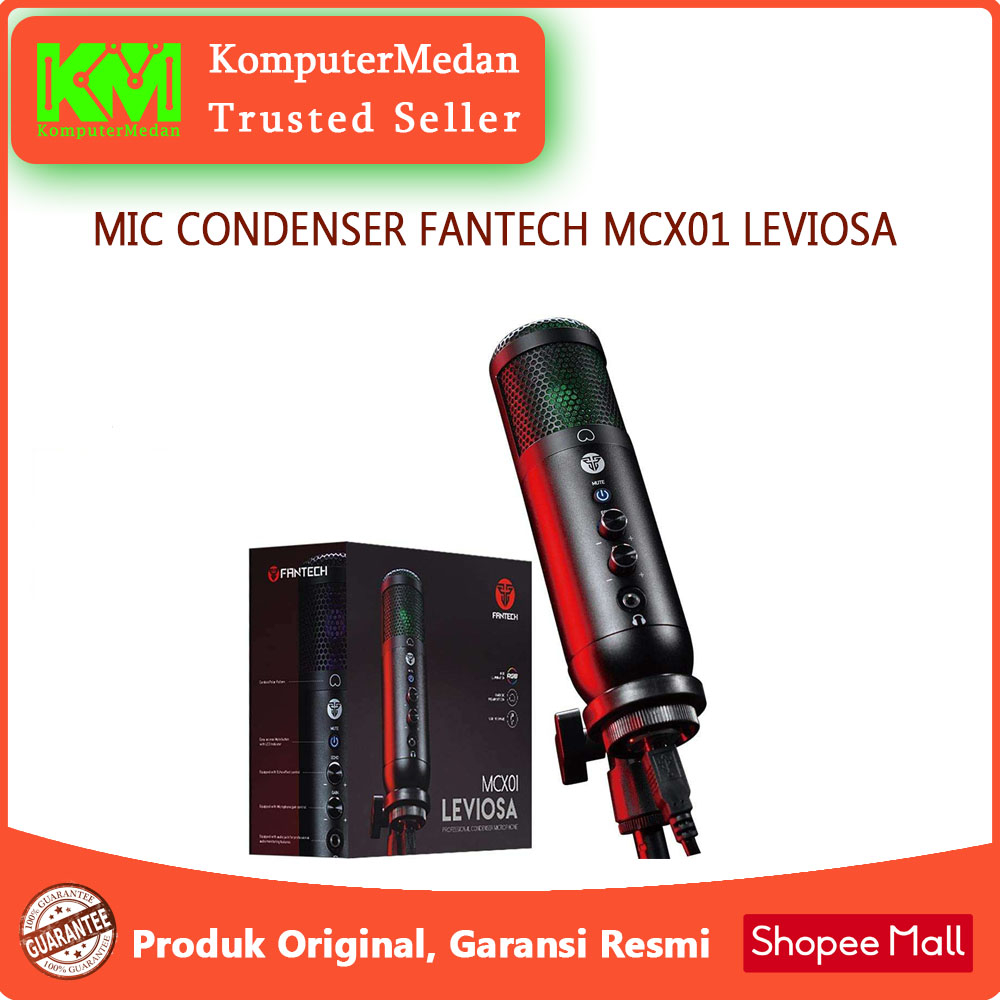Fantech Microphone Condenser MCX01 Leviosa
