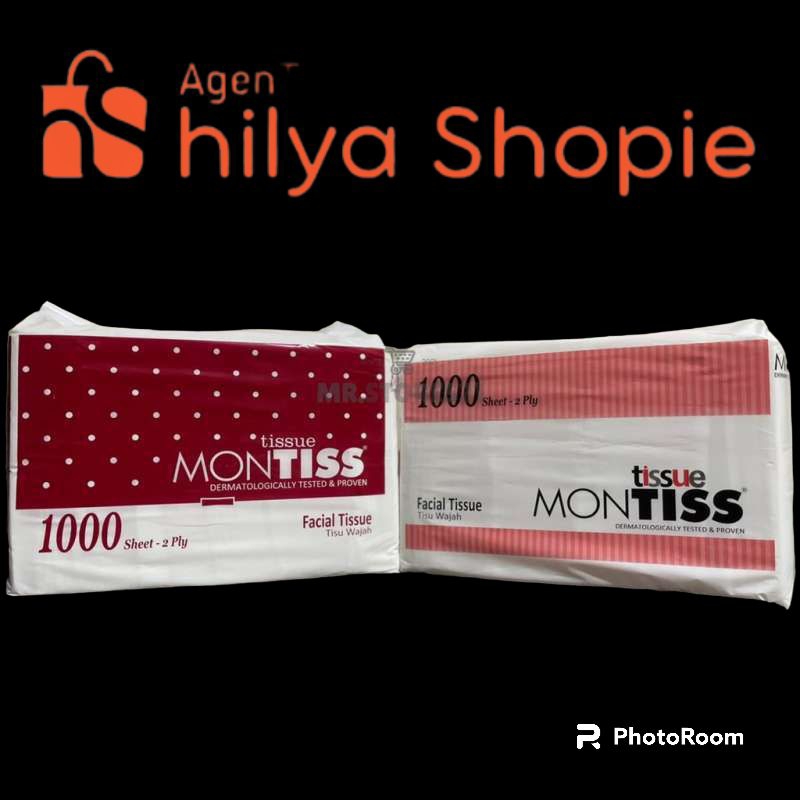 tissue montiss 1000 sheets