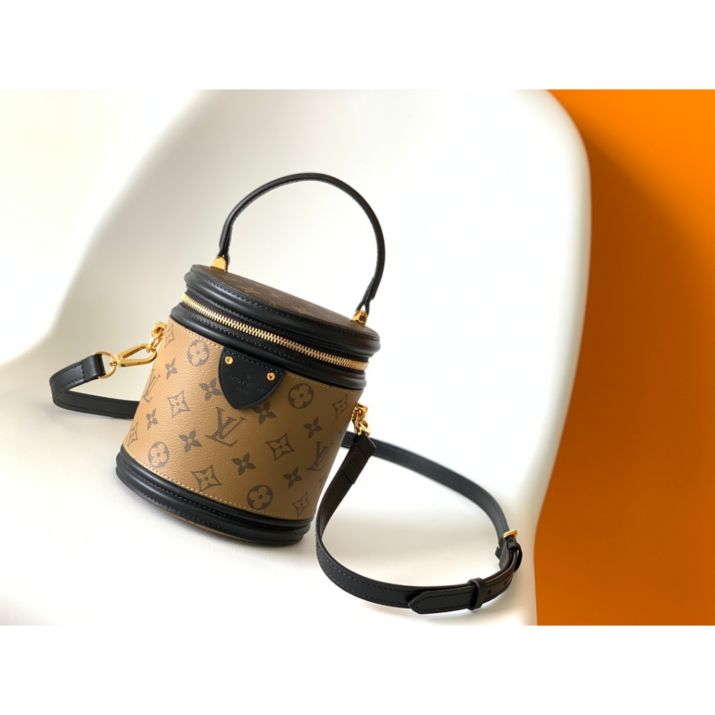 LV top-level original M43986 yellow flower VANITY handbag