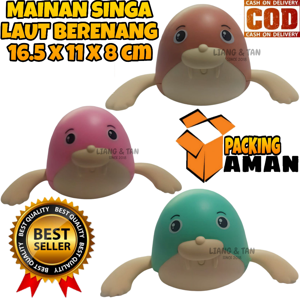 ( BISA COD ) PROMO Mainan Mandi Bayi Singa Laut Berenang / Mainan Mandi Anak Singa Laut Bergerak / Mainan Mandi Hewan / Mainan Anak Laki Laki / Mainan Anak Perempuan SNI Murah