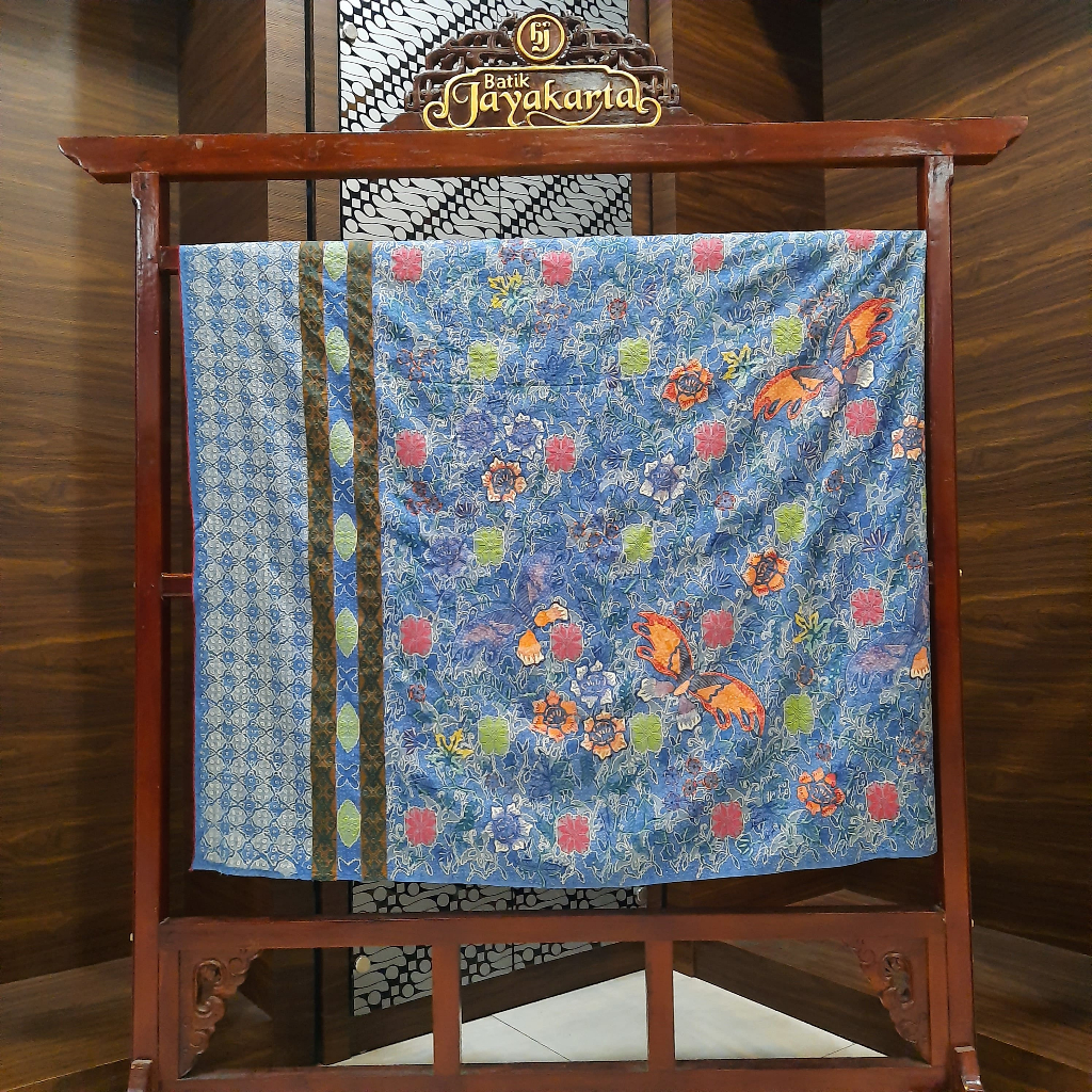 Kain Batik Tulis Sutra Baron ATBM Halus Motif SBY