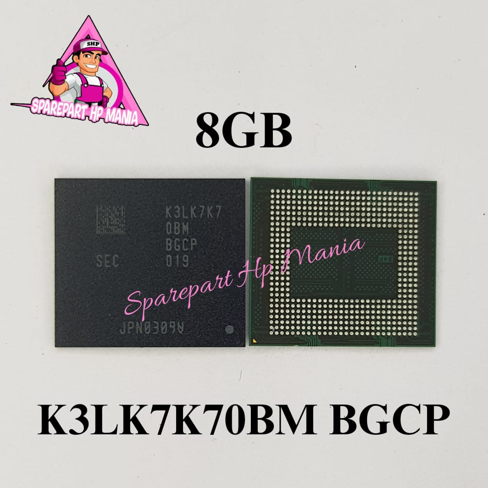IC RAM 8GB K3LK7K70BM BGCP K3LK7K7 ASUS ROG PHONE 5 ORIGINAL