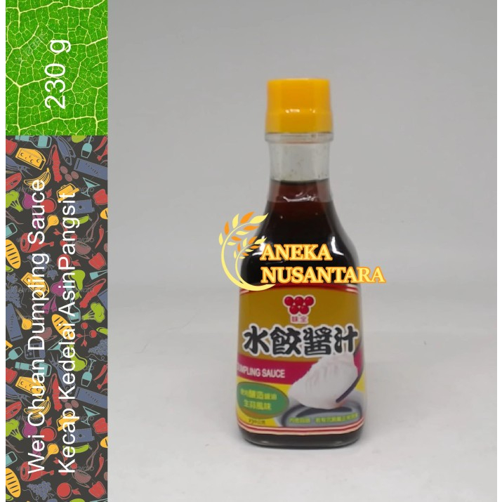 

Wei Chuan Dumpling Sauce Kecap Kedelai Rasa Asin Untuk Pangsit 230 g Saus Dumpling