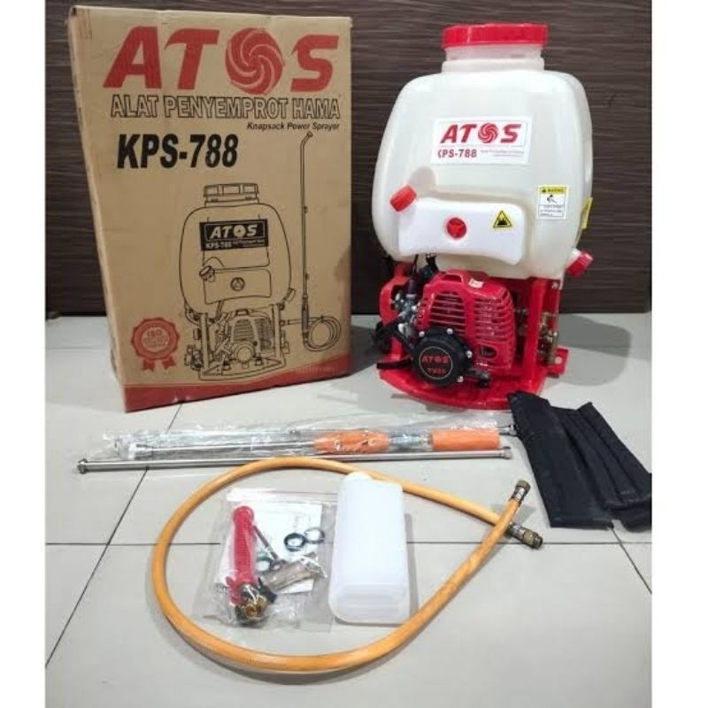 alat semprot hama Sprayer hama mesin 2TAK ATOS knapsack power sprayer KPS 788
