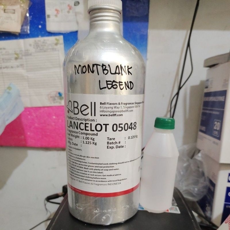 LANCELOT (Montblank legend) MURNI repack botol plastik 100ml