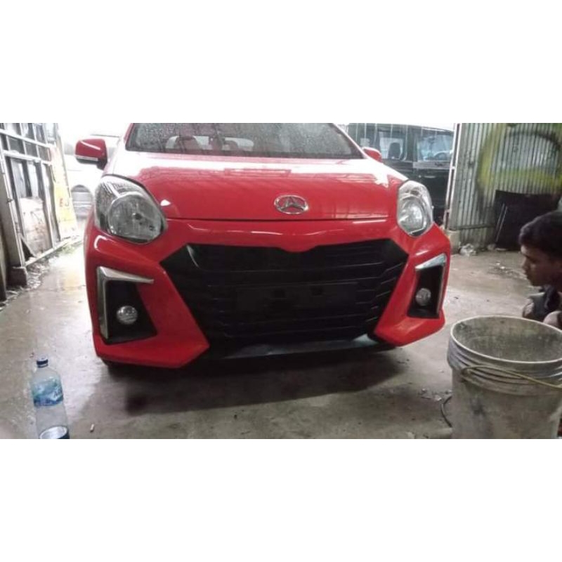 Bemper custom Ayla 2013 14 15