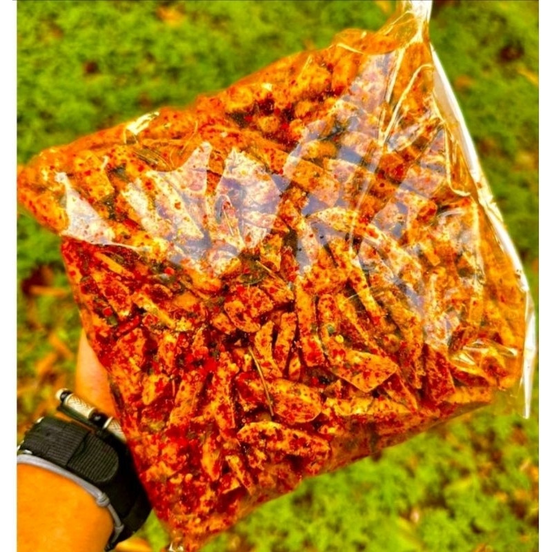 

PREMIUM!! BASRENG PEDAS KRIUK REMPAH DAUN JERUK 500GR