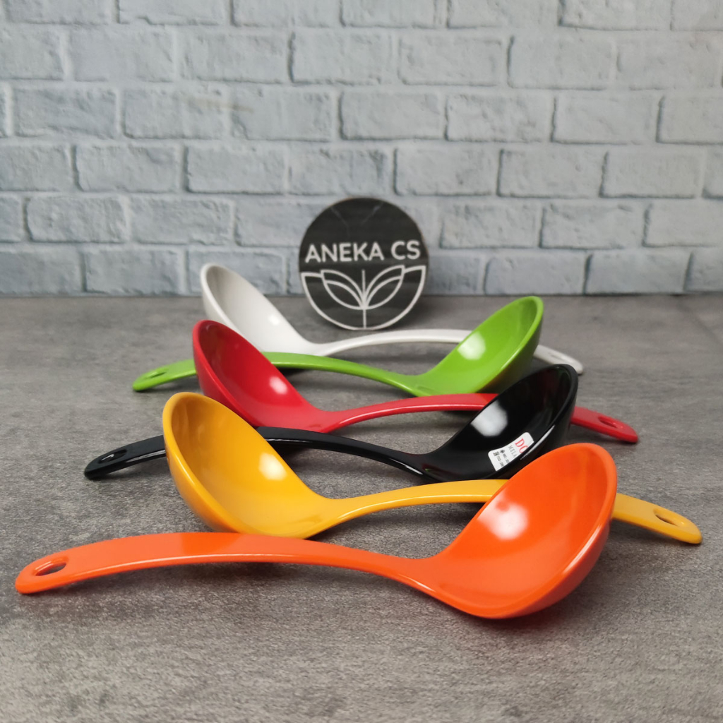 Sendok Sayur Kecil - Centong Kecil - Irus Sayur - Sendok Sup Kuah - Centong Melamine - Sk300