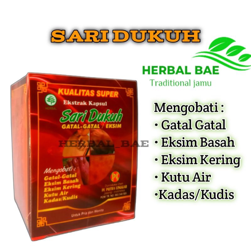 

KAPSUL SARI DUKUH UNTUK GATAL GATAL/EKSIM