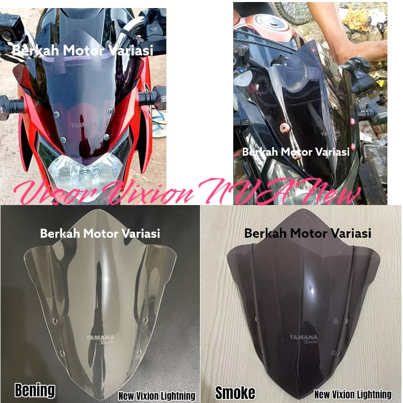 Visor Vixion New Advance 2015 Variasi Bening Windshield Vixion New 2016
