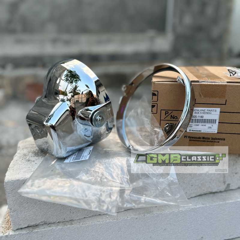 RING HEADLAMP REFLEKTOR LAMPU BULAT NINJA R OLD SS BATOK NINJA SS ORIGINAL RING LAMPU NINJA SS