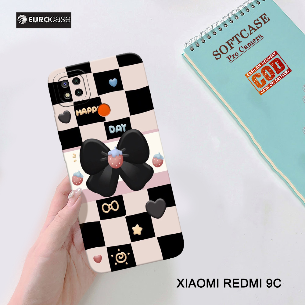 Casing Hp Xiaomi Redmi 9C - Fashion Case Kartun Catur - Soft Case Hp Xiaomi Redmi 9C Terbaru - Kesin