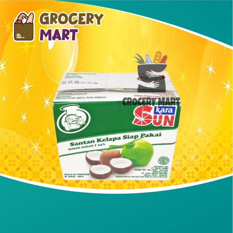 

Sun Kara Santan Kelapa 200 ml / Coconut Extract