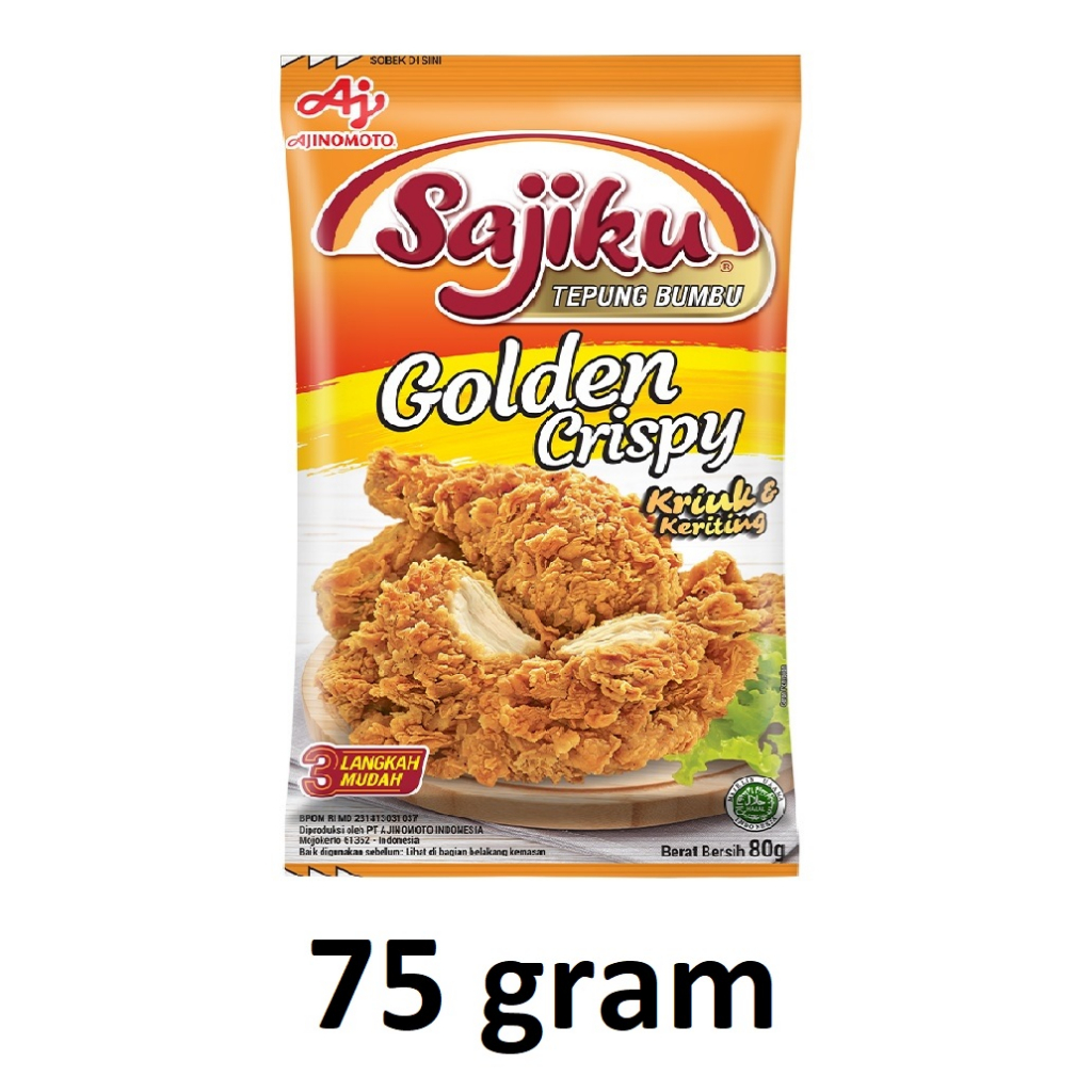 

Sajiku Golden Crispy 75 gr