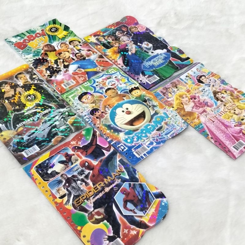 

Isi Binder Loose Leaf A5 Hologram Karakter Lucu 1 Pak 15 - 17 Lembar