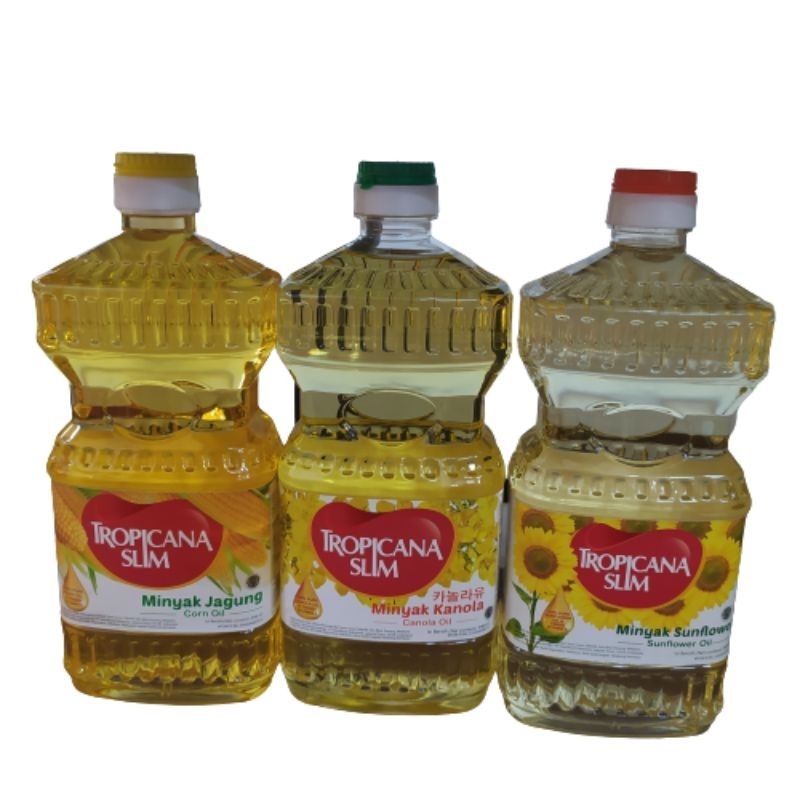 

TROPICANA SLIM CANOLA OIL / CORN OIL / SUNFLOWER OIL 946ML DENPASAR BALI