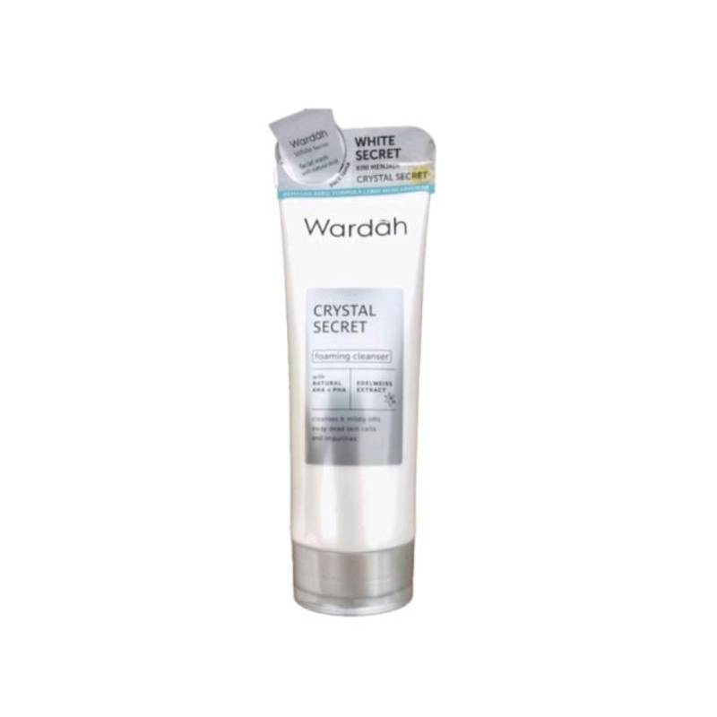 wardah face wash white secret