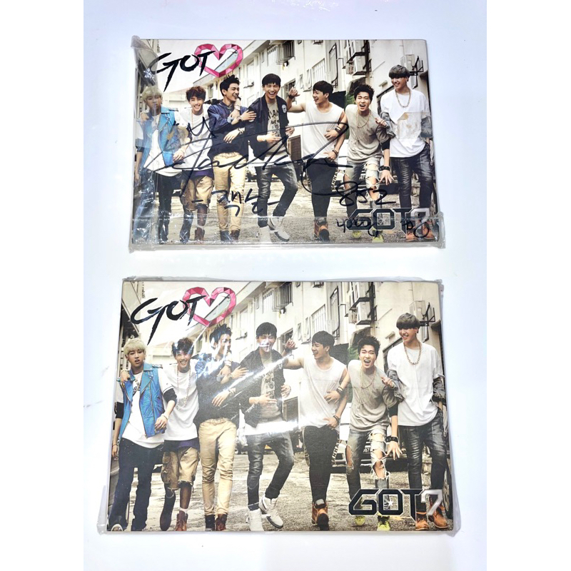 GOT7 GOT LOVE ALBUM ONLY JACKSON SIGNED