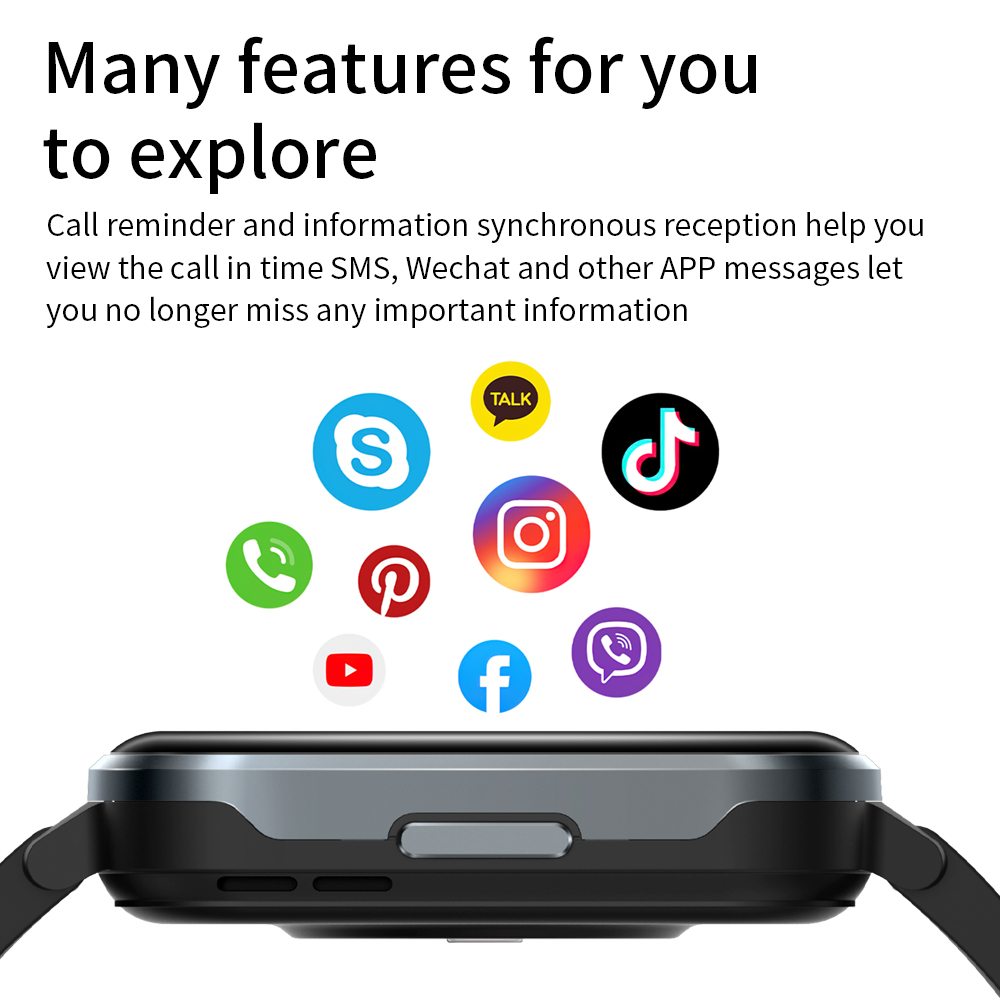 Skmei jam smartwatch pria wanita  bluetooth call jam tangan outdoor running IP68 waterproof hp  smart watch unik olahraga sport for android ios