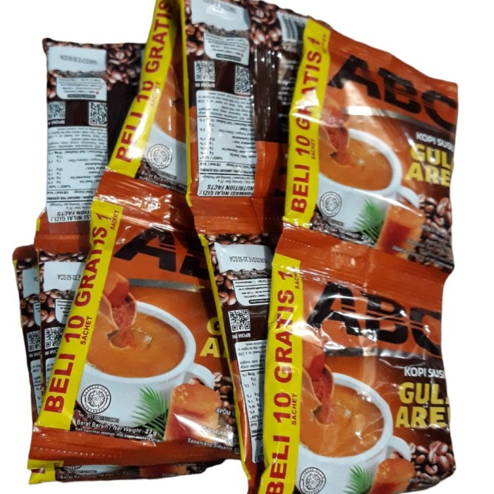 

KOPI ABC GULA AREN 10X22gr