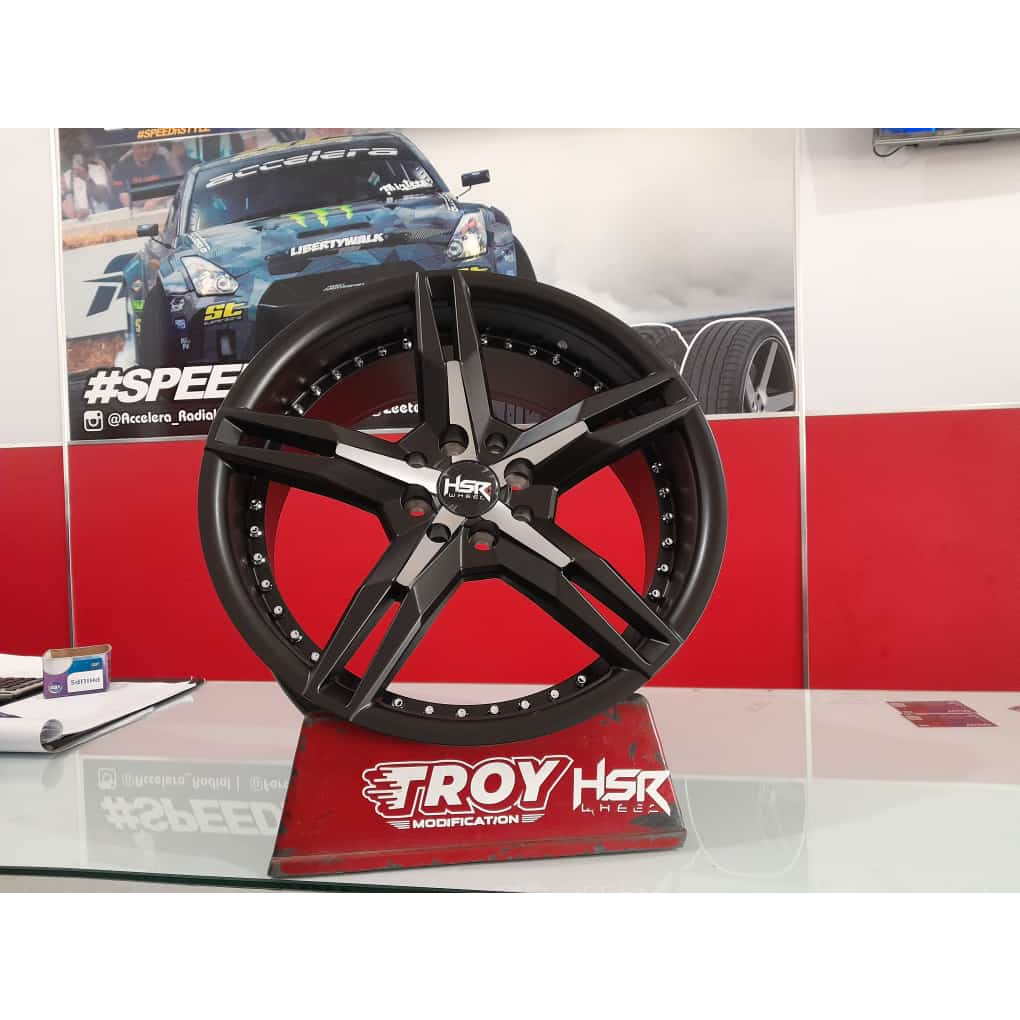 Velg HSR KEUNIKAI 5064 Ring 17 Terbaru Velg Jazz,Avanza,Sigra,Calya, Free Ongkir