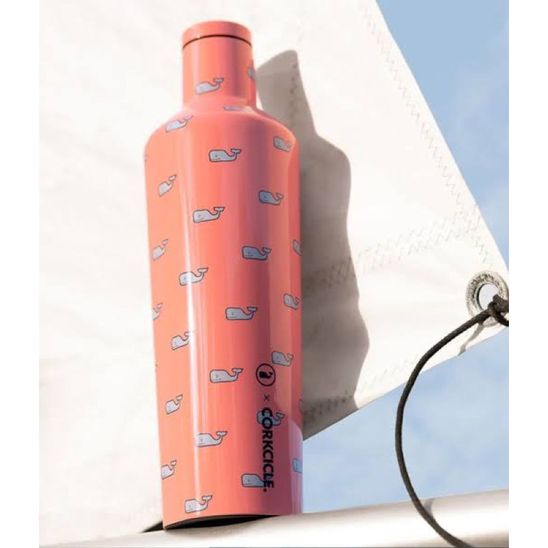 READY Corkcicle Canteen Vineyard Vines 25 Oz