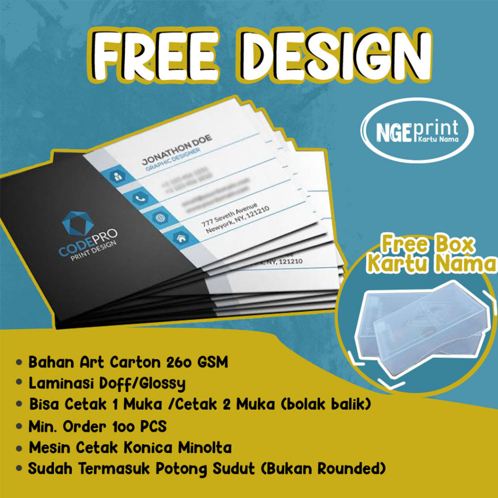 

KARTU NAMA FREE DESIGN (LAMINASI DOFF/GLOSSY)