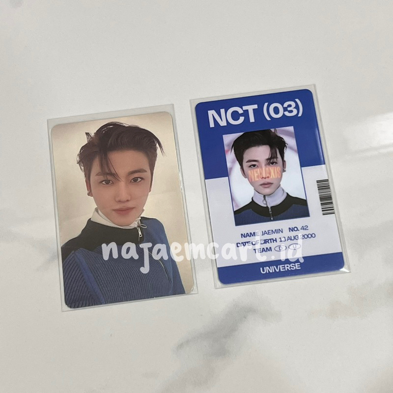 wts photocard nct jaemin mark