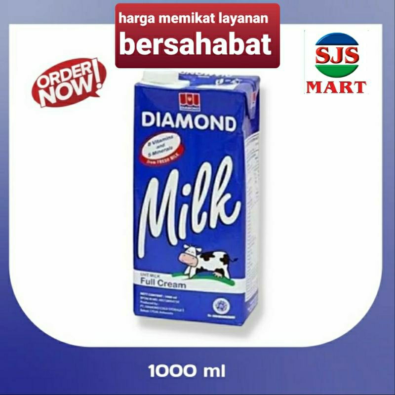 

Diamond susu UHT 1 liter