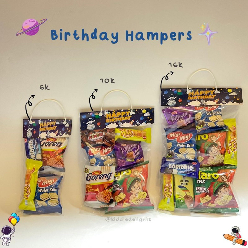 

Birthday Hampers