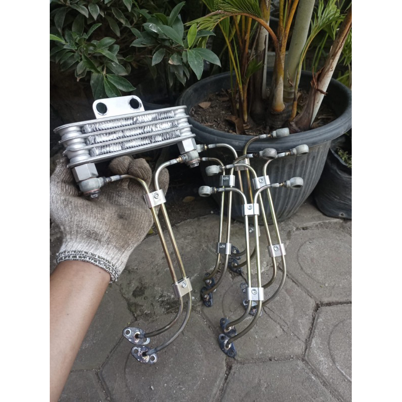 PIPA SELANG OIL COOLER MORIN PNP CB GL MP TIGER PIPA SELANG OIL COOLER SATRIA FU PNP CB GL MP PANGKO
