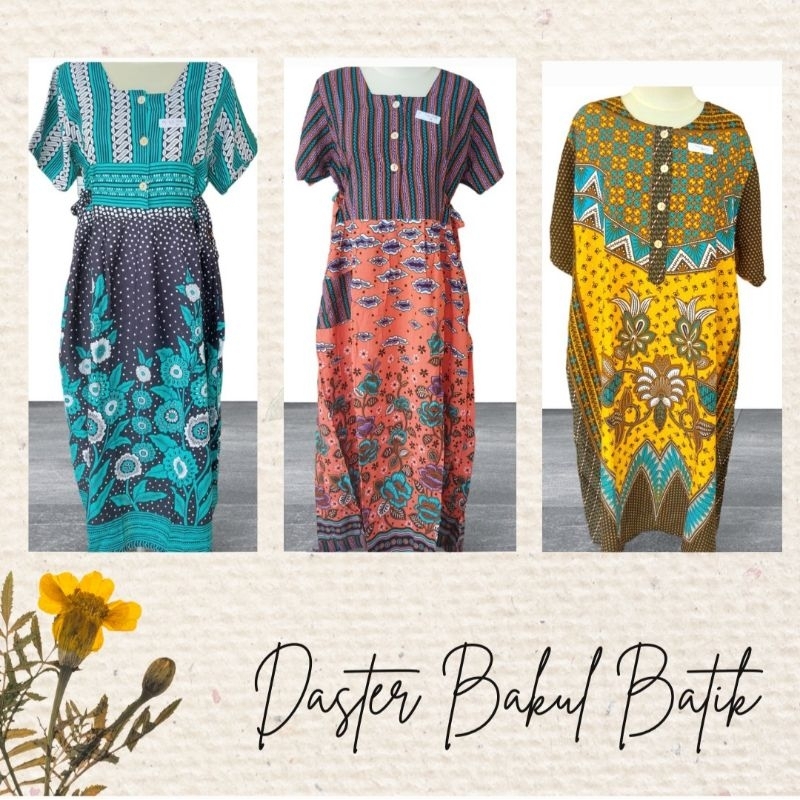 DASTER BAKUL BATIK MOTIF TERBARU