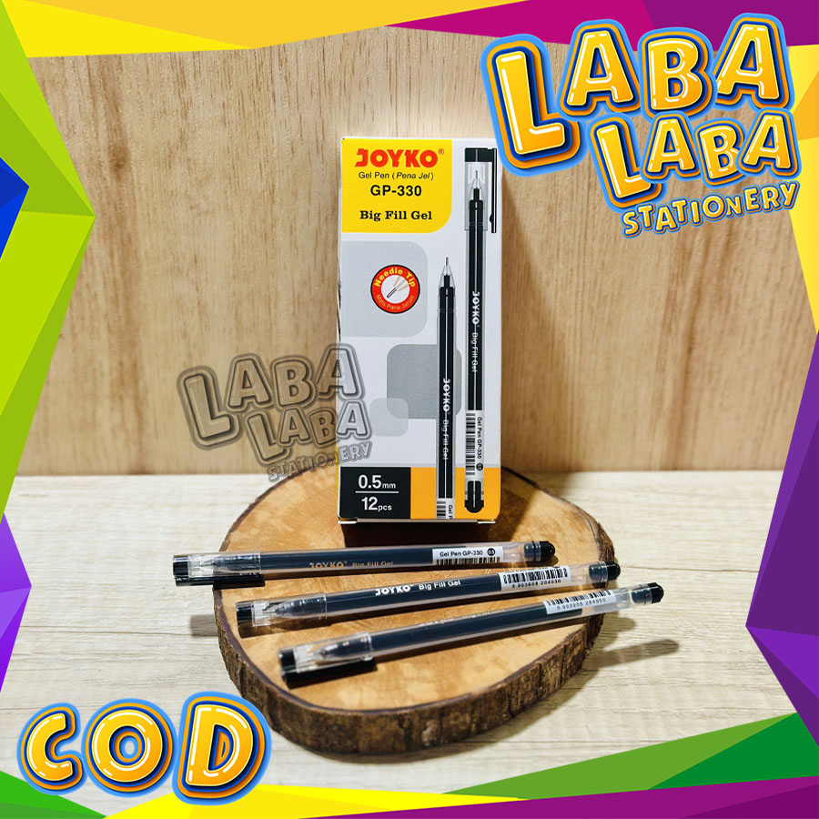 

LabalabaStationery Gel Pen Pulpen JOYKO GP-330 (LUSIN)
