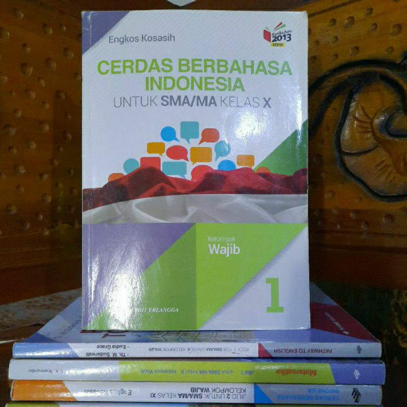 buku paket bahasa indonesia kelas 10 MA erlangga