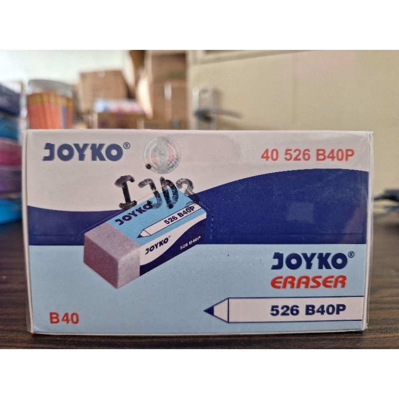 

pengahpus pensil (stip) putih merek Joyko