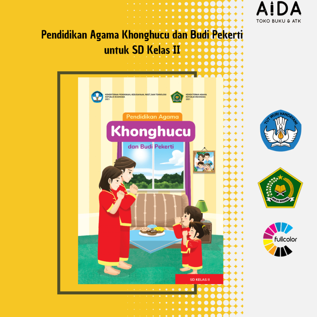Buku pendidikan Kurikulum Merdeka SD Agama Khonghucu Kelas 2 - Pendidikan Agama Khonghucu dan Budi P