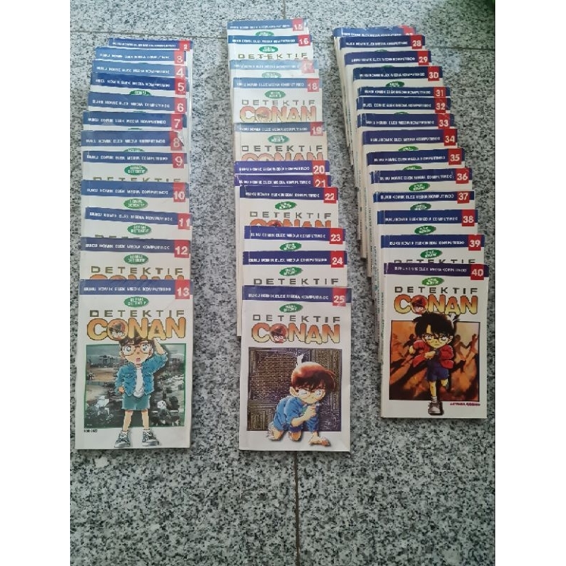 COMIC CONAN EPS 2-40 (baca deskripsi)