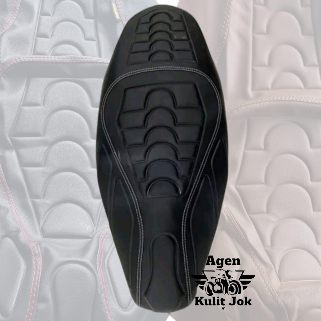 kulit jok/sarung jok/cover jok motor CUSTOM PREDATOR terbaru/kulit variasi jok nmax,pcx,scoopy,vario