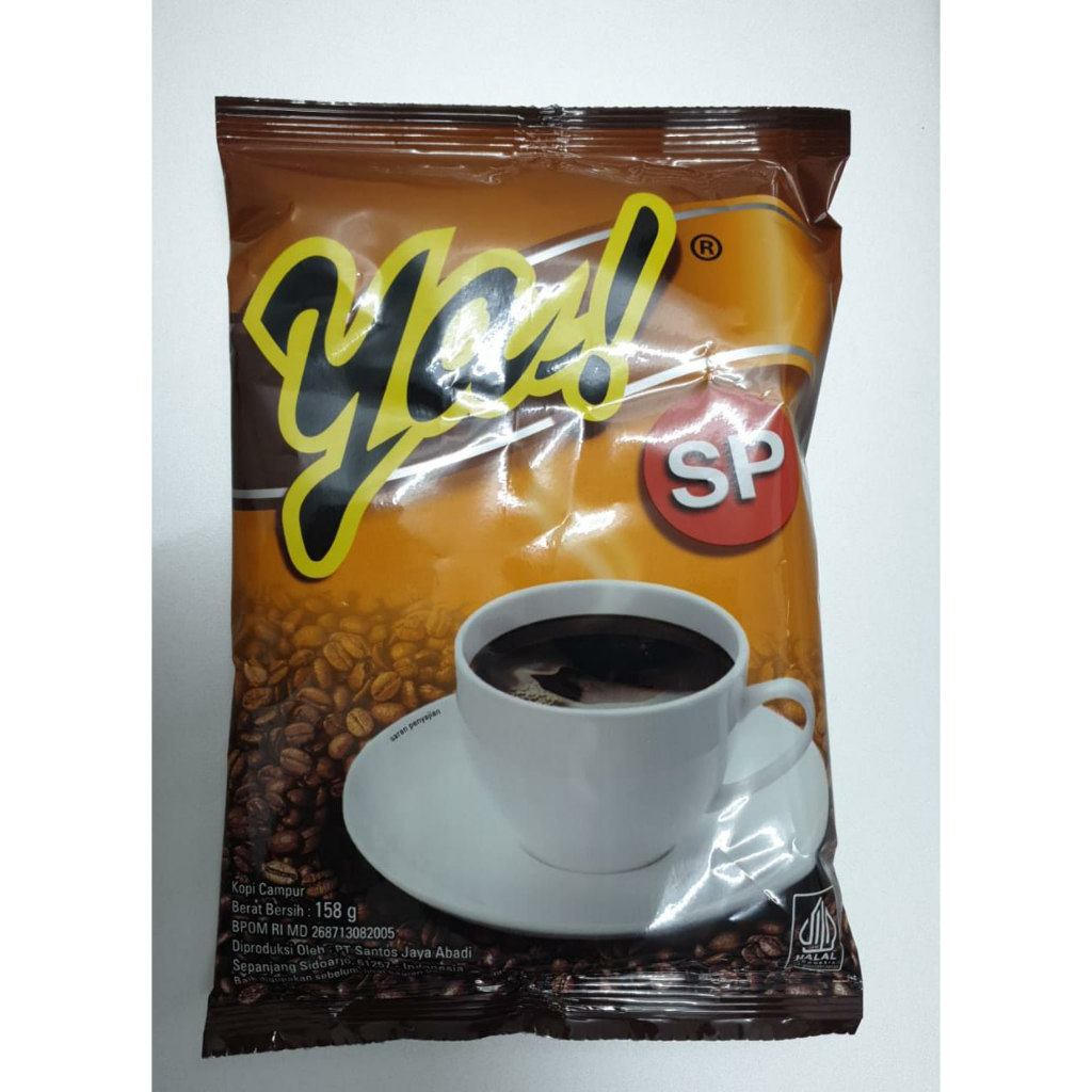 

Kopi Ya SP Kopi Hitam Kemasan 158 Gram