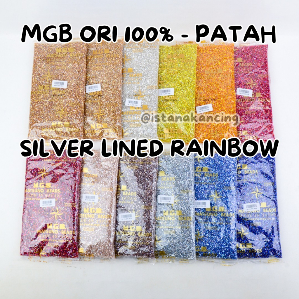 NEW- AKSESORIS BEADING BRIDAL MEWAH ASLI JEPANG SUPPLIER PAYET PAYET BAMBU PATAH MGB ORIGINAL