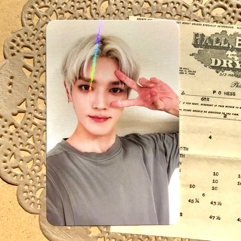 PC PHOTOCARD TAEYONG NCT 127 2 BADDIES BENE BENEFIT POB HOTTRACKS DAEJEON HOT TRACKS 2BADDIES