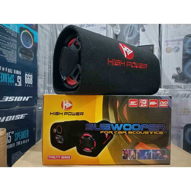 Speaker AKTIF/Speaker Tabung High Power 777 Bluetooth Radio